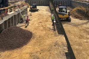 huge suburban luxury home basement works collage